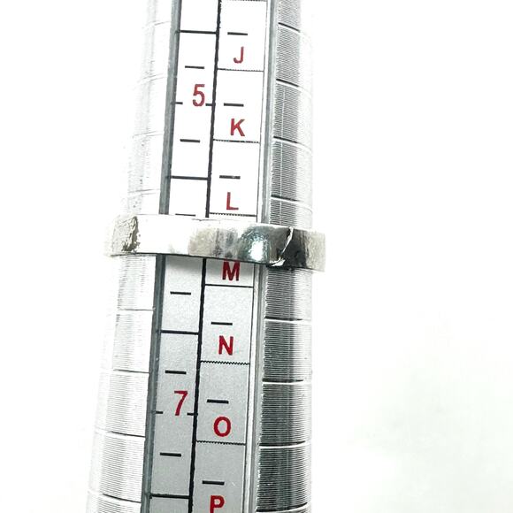 Sterling Silver 925 Open Heart Ring Size 6 * flaw Casual Jewelry Boho Bohemian - Picture 4 of 7